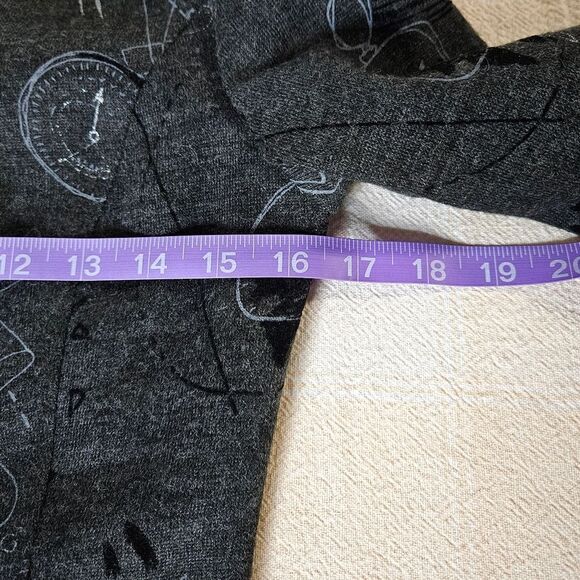 Son Jung Wan 2007 Charcoal Gray Futuristic Print Embellished Snap Front Blouse - Picture 14 of 15